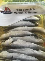 Filets d'anchois marinés au naturel