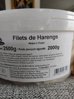 Filets de harengs Mathes à l'huile