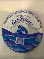 Filets de harengs frits marinés