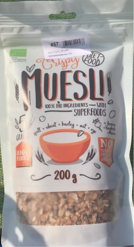 Crispy Muesli with superfood