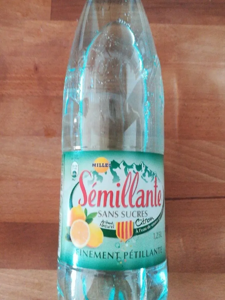 Sémillante pétillante citron sans sucre