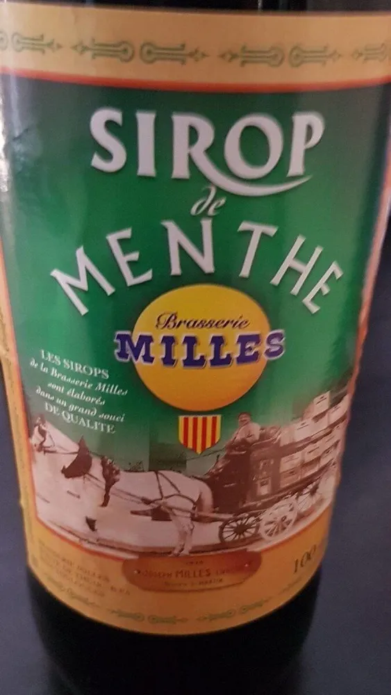 Sirop de menthe