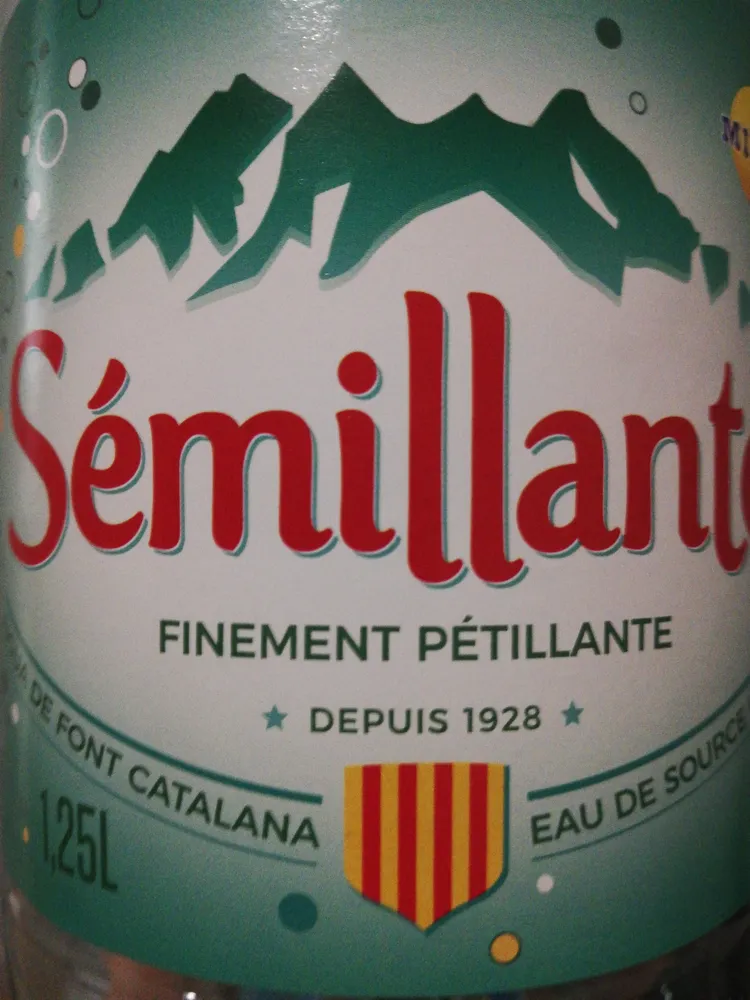 Eau Gazeuse Catalane Sémillante,
