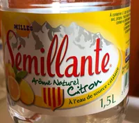 MILLES, Semillante , saveur citron, la bouteille d'1.5 l