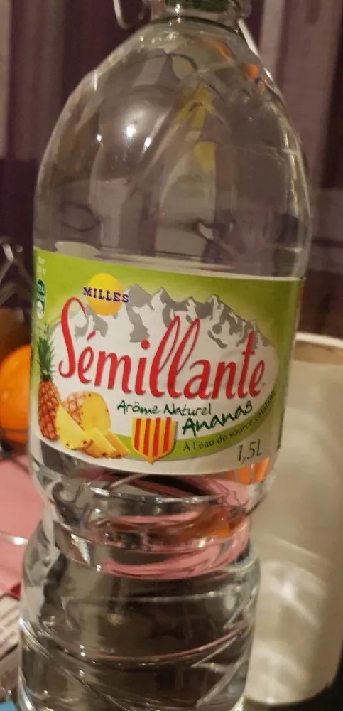 Eau aromatisee Semillante Mille Gout ananas