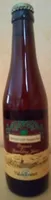 Jus pétillant de pomme et grenade