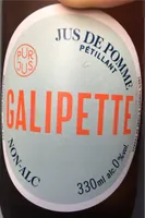Jus de pomme pétillant