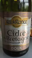 Cidre de Bretagne - doux