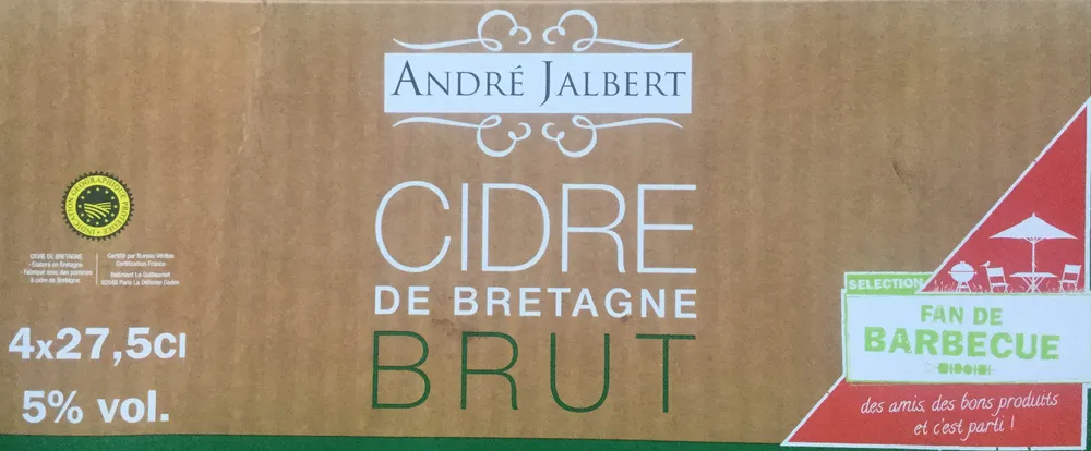 Cidre de Bretagne Brut