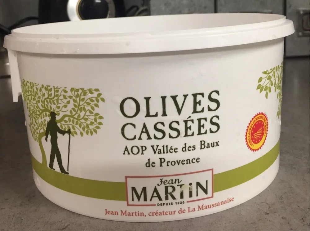 Olives cassées