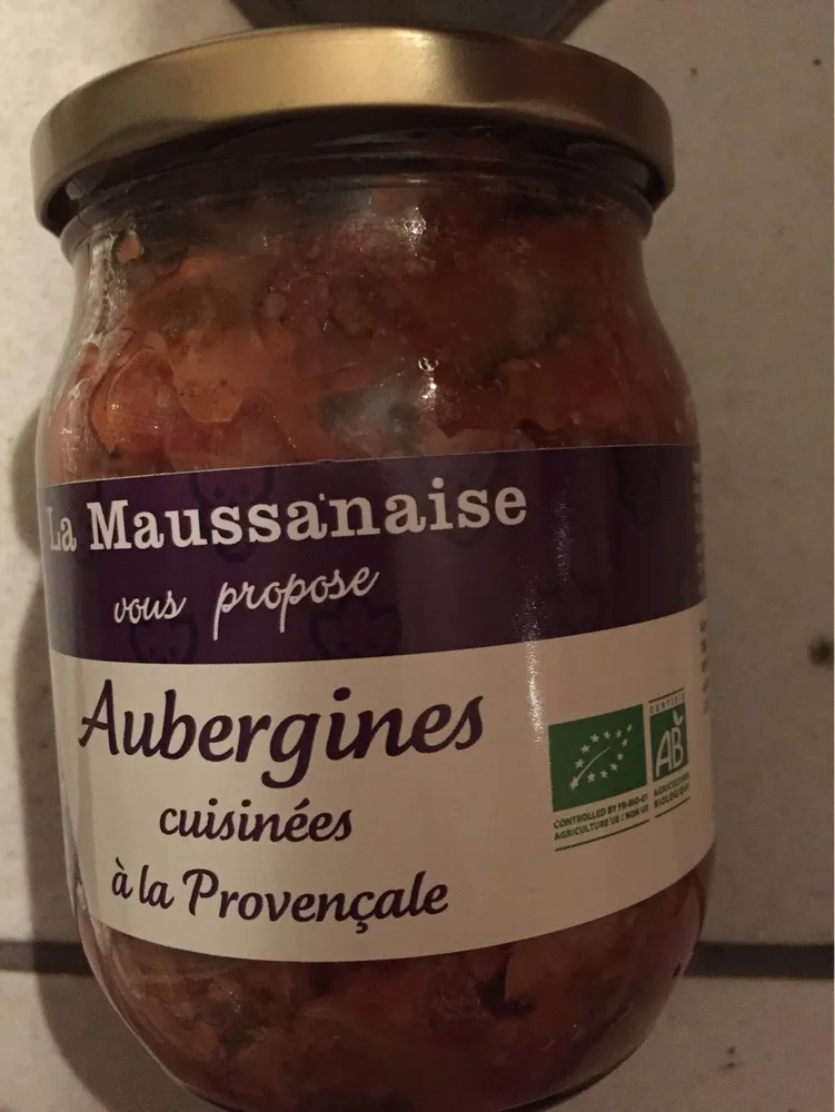 Aubergines cuisinées à la Provençale