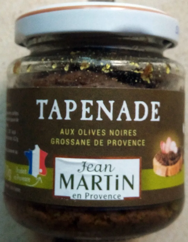 Tapenade aux olives noires grossane de provence