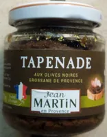 Tapenade aux olives noires grossane de provence
