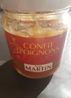 Confit D'Oignons Jean Martin 230 GR, 1 Bocal
