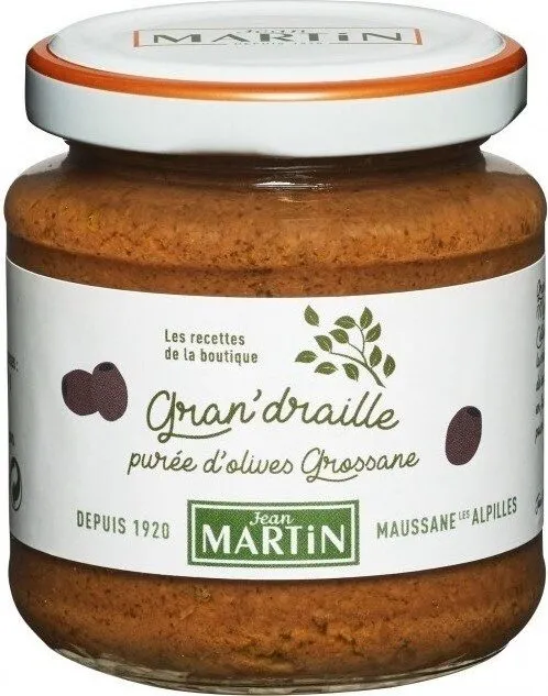 Gran'draille - purée d'olives Grossane