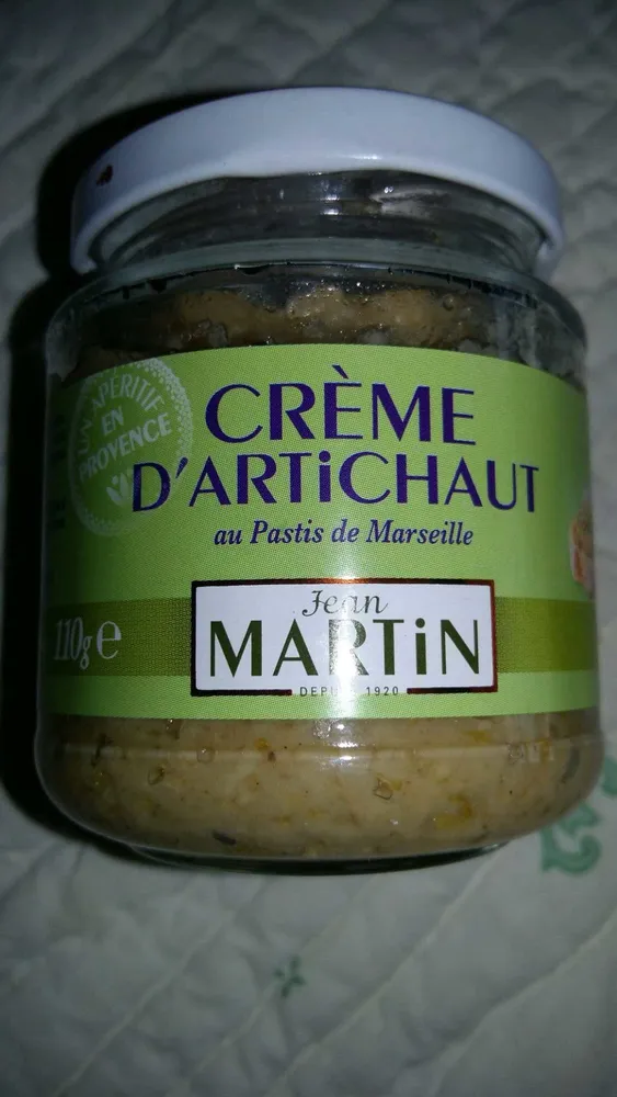 Jean Martin creme d'artichaut