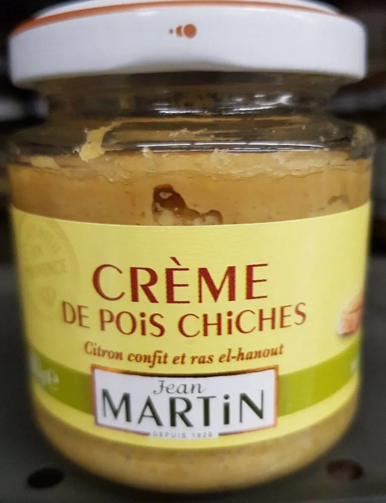 Crème de pois chiches