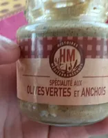 Olives vertes et anchois