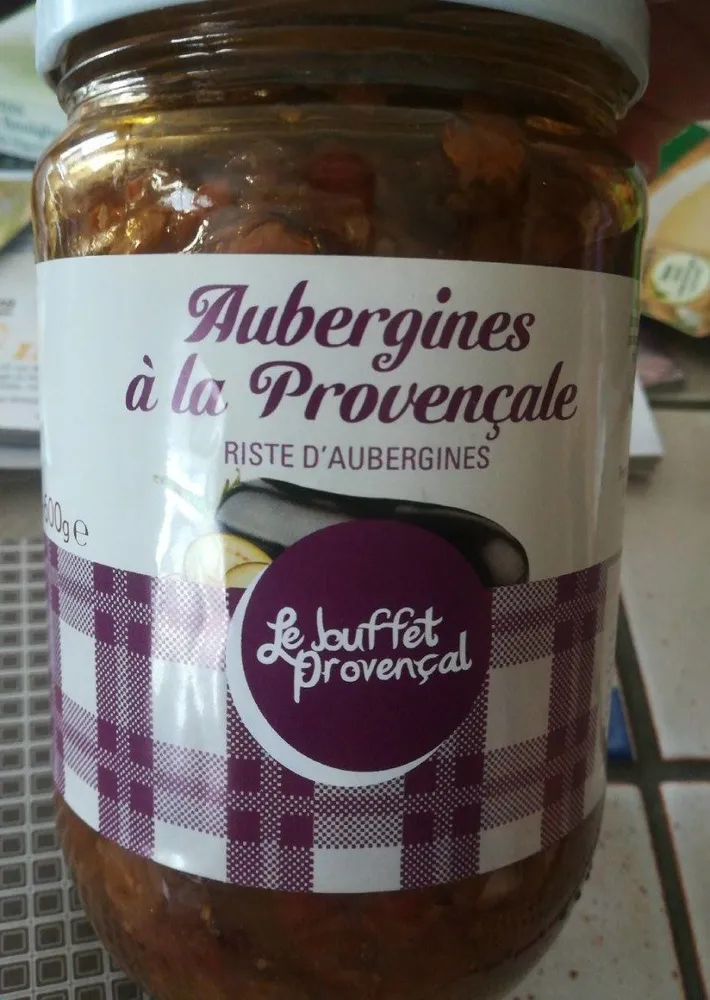 Aubergines à la Provençale, ristes d'aubergines