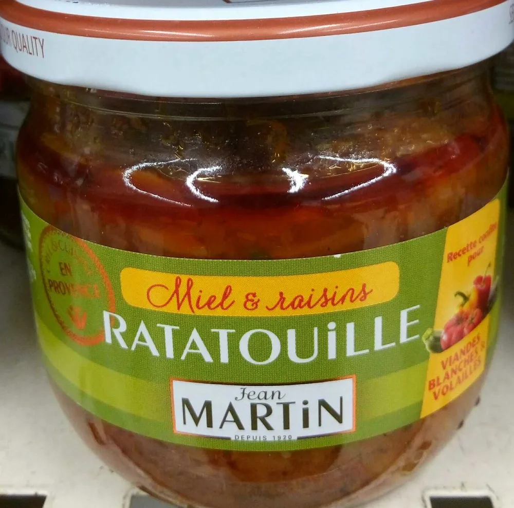 Ratatouille miel & raisins