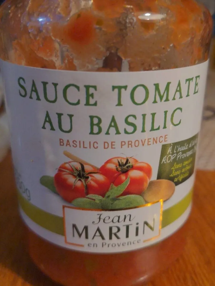 Sauce tomate au basilic