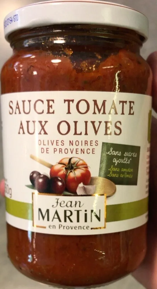 Sauce tomate aux olives