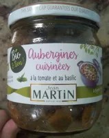 Aubergines cuisinées à la tomate et au basilic