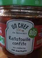 Ratatouille confite aux cranberries par Jean Martin