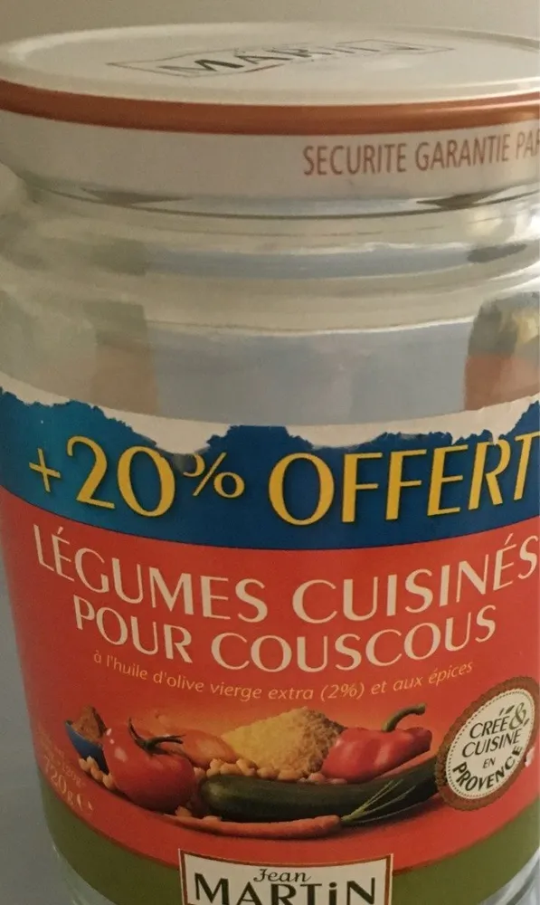 Legumes cuisines pour couscous