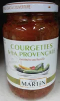 Courgettes à la provençale cuisinées au basilic