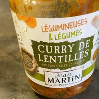 Curry de lentilles