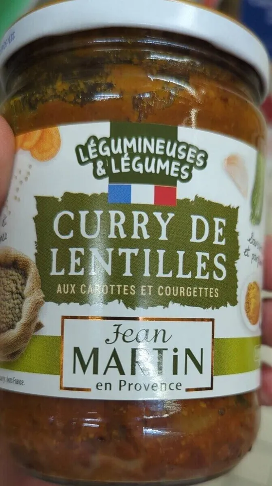 Curry de lentilles