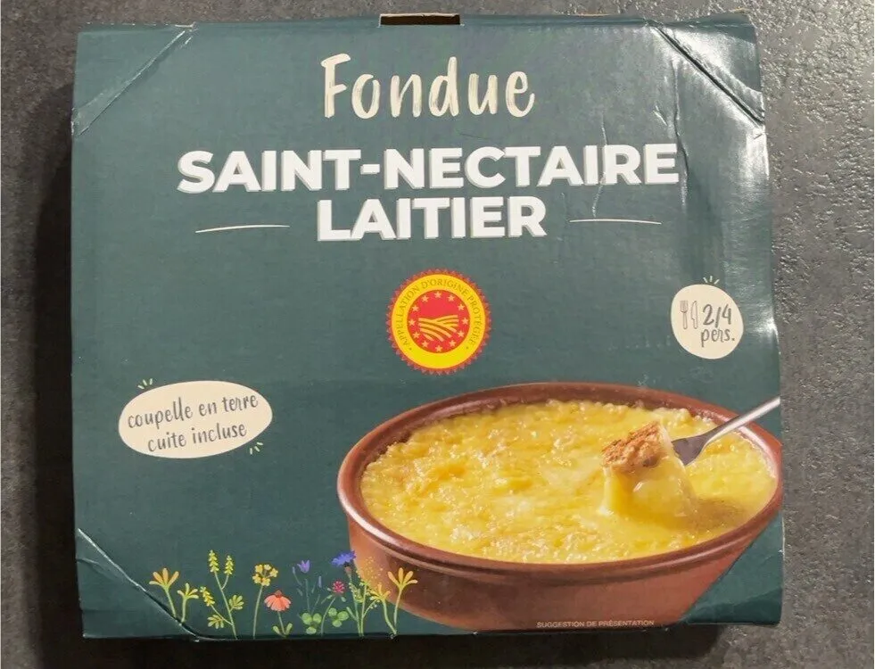 Fondue saint nectaire laitier