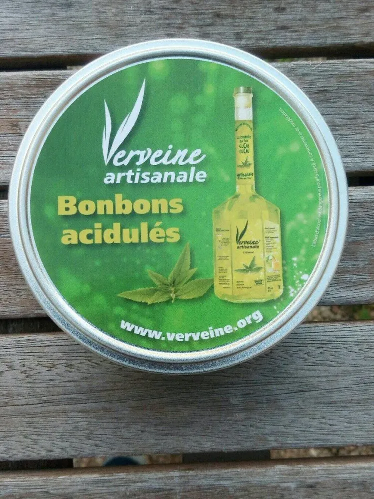 Bonbons aromatisés verveine