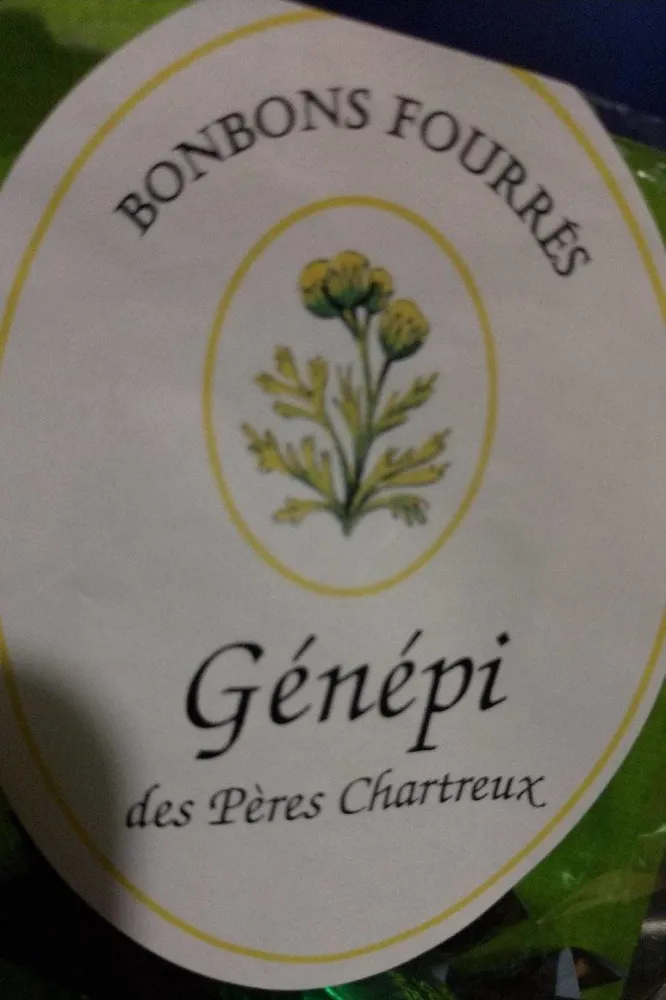 Bonbon fourrés génépi