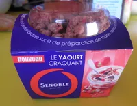 Le yaourt craquant Senoble