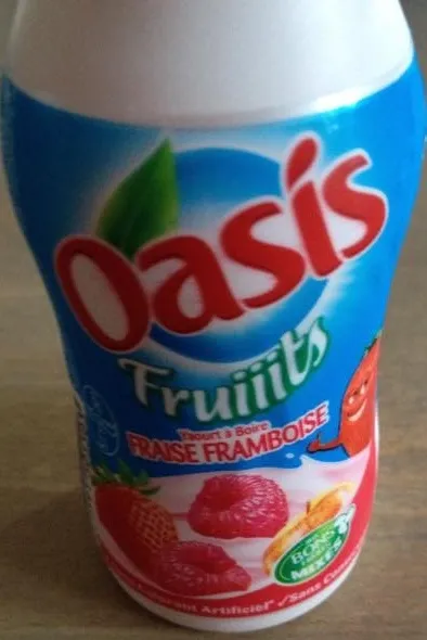 Fruiiits Yaourt à boire fraise framboise