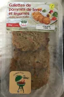 Galettes de pommes de terre et légumes
