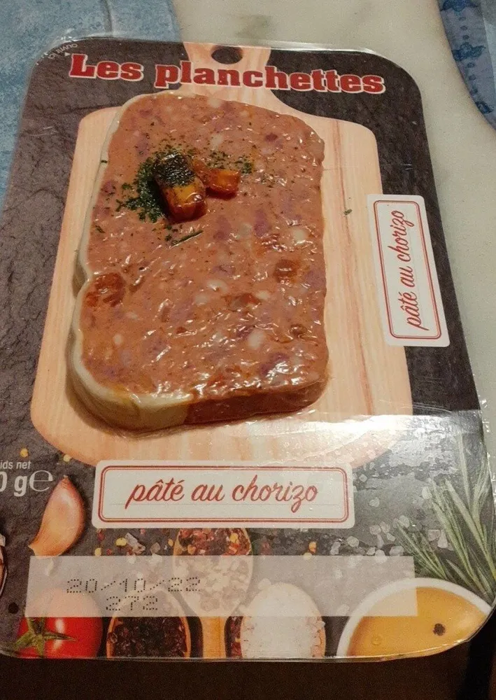 Pâté au chorizo