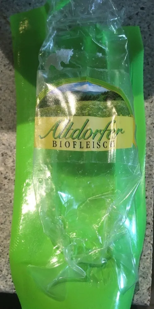 Saucisse de foie et de veau Bio