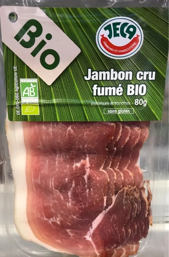 Jambon cru fumé bio