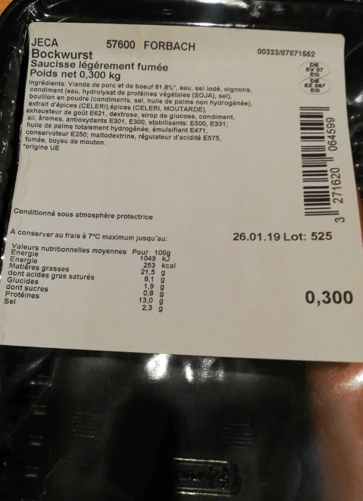 Bockwurst