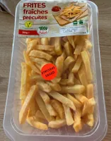 Frites fraiches precuites