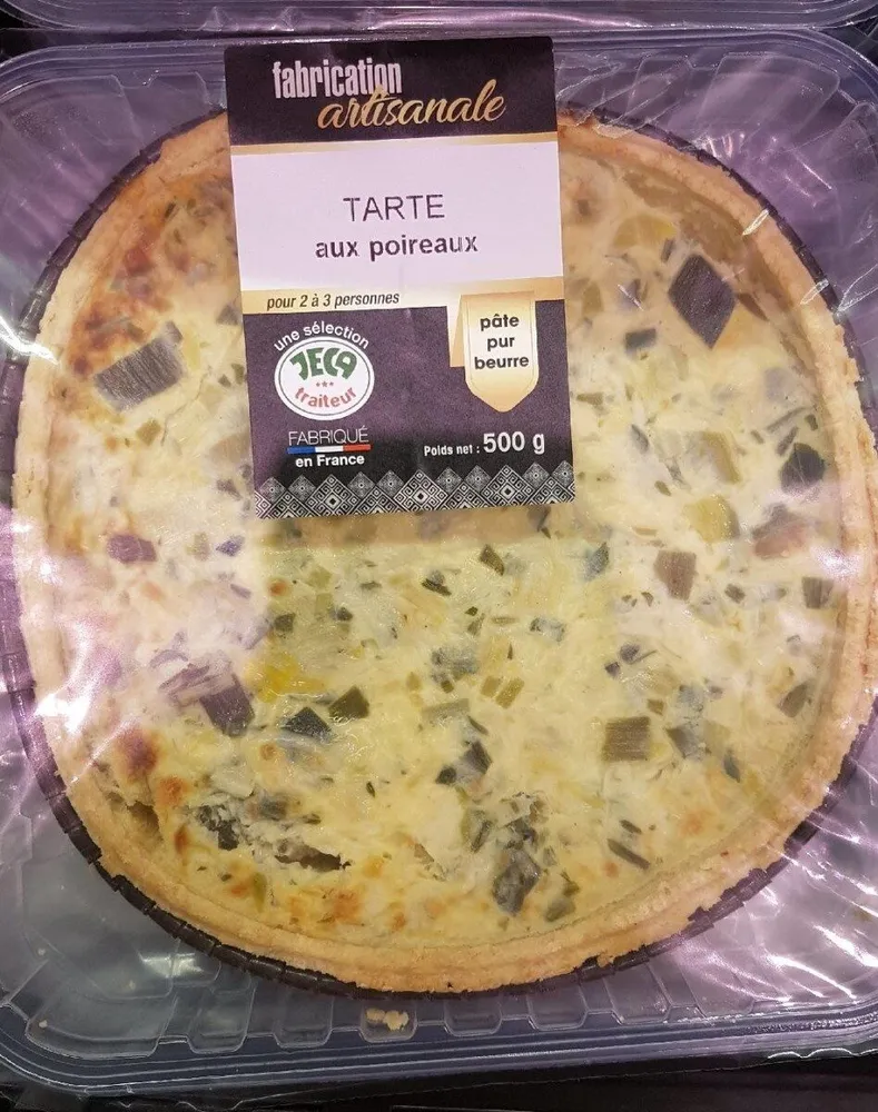 Tarte aux poireaux