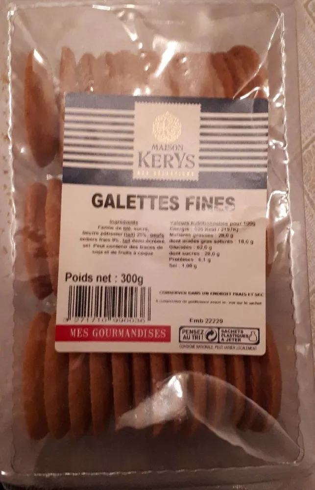 Galettes Fines
