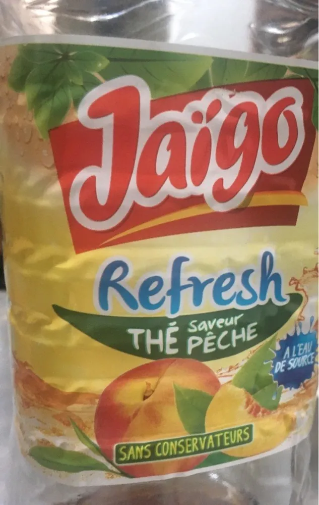 Jaïgo Refresh thé pêche