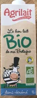 Lait demi-écrémé UHT BIO Bretagne