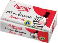 Beurre plaquette 250g demi-sel