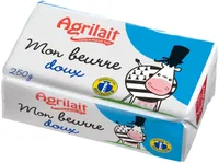 Beurre plaquette 250g doux
