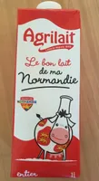 Lait entier UHT BBC sans OGM Normandie